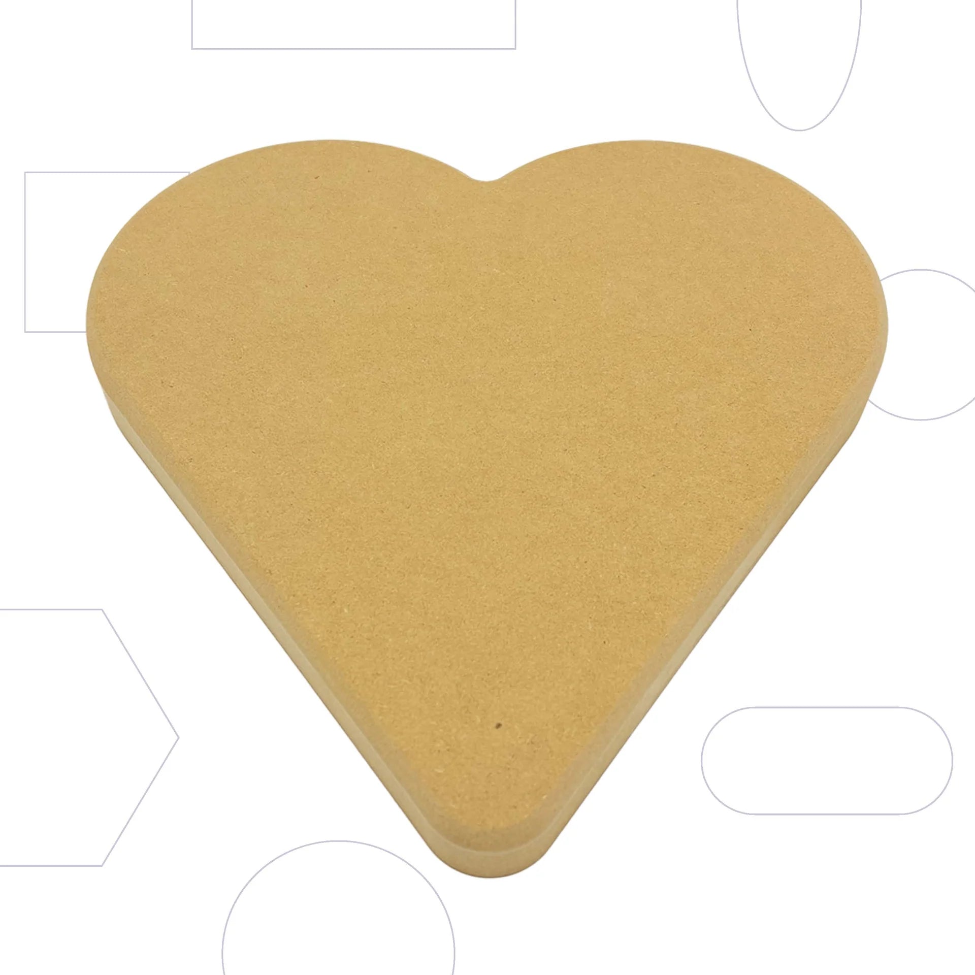 GR Pottery Forms - Wallie Heart 10'