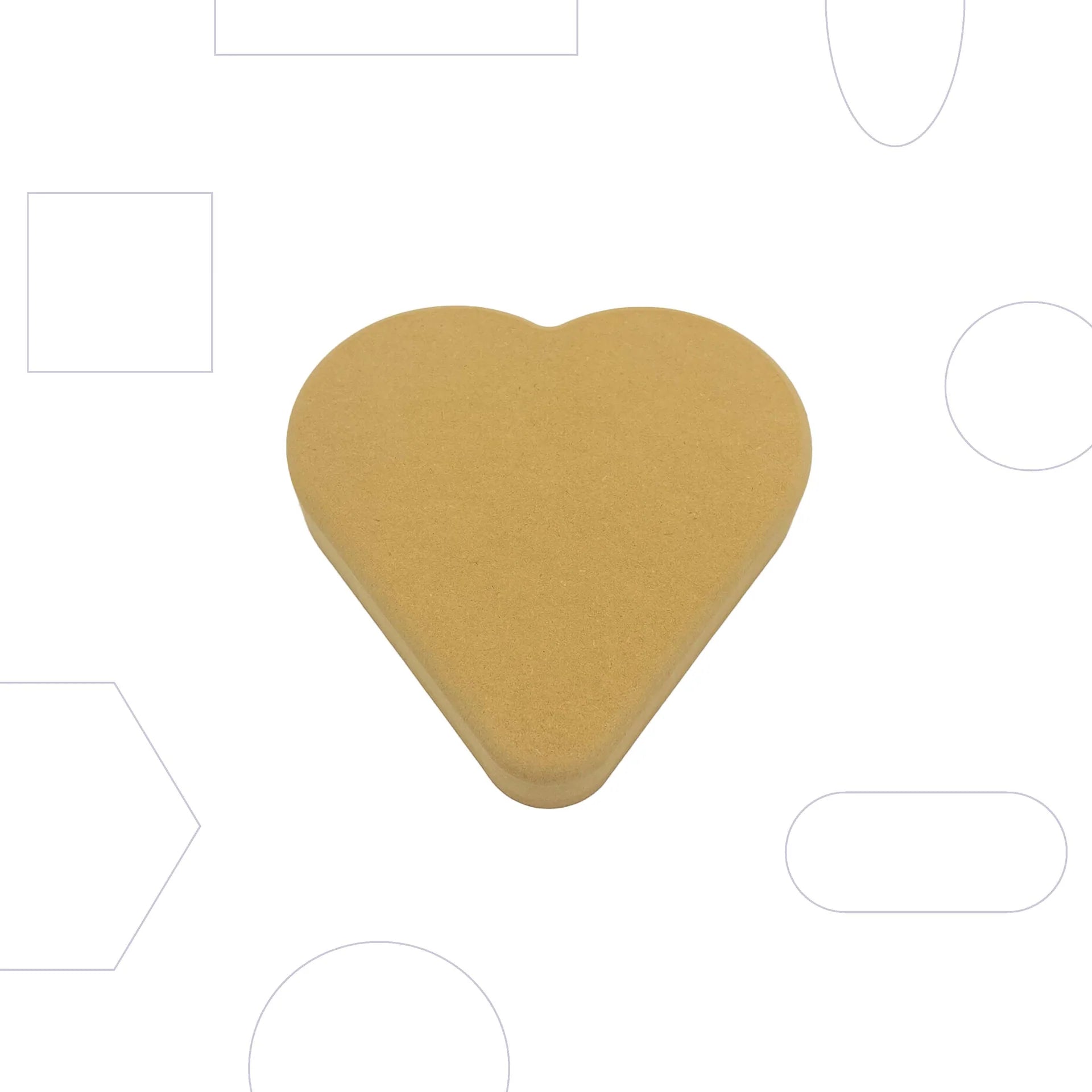 GR Pottery Forms - Wallie Heart 6'