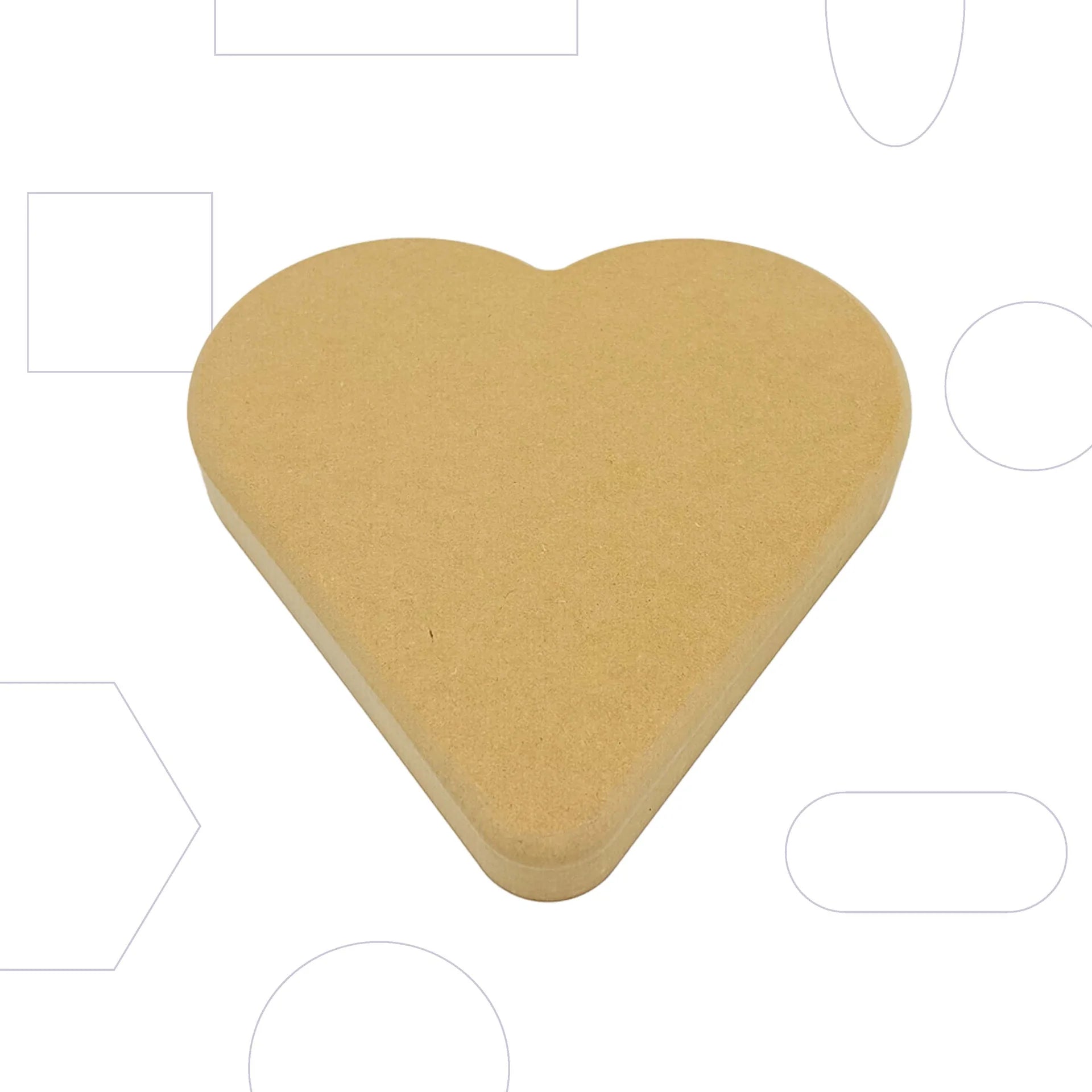 GR Pottery Forms - Wallie Heart 8'
