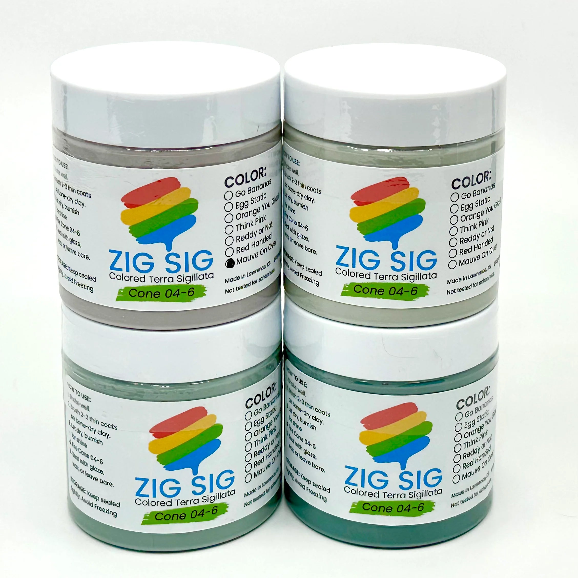 Zig Sig - Colored Terra Sigillata - Cool Vibes Pack