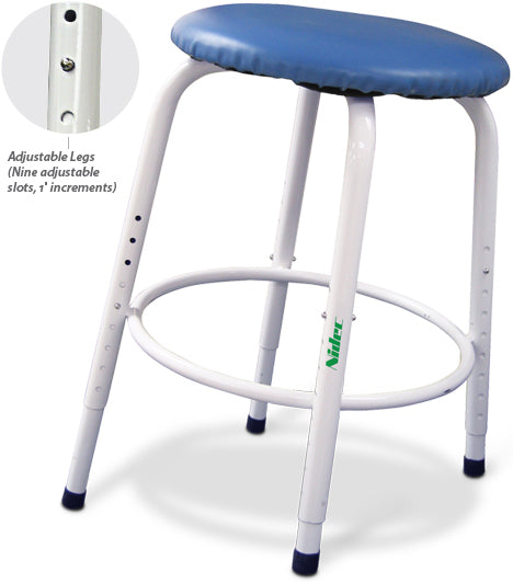 Shimpo Adjustable Padded Stool