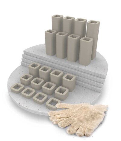 Furniture Kit for e18S-3 Easy-Fire (3" brick)