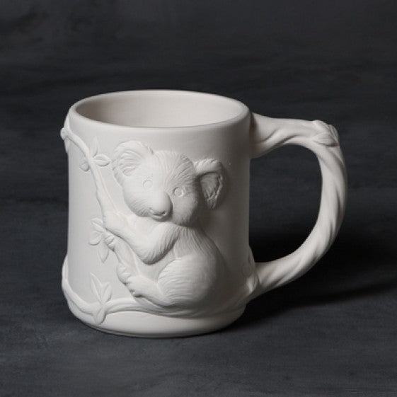 Mayco Earthenware Bisque - MB1479 Koala Mug