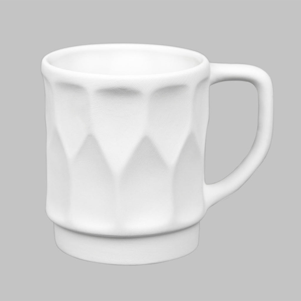 Mayco Earthenware Bisque - MB1580 Retro Mug