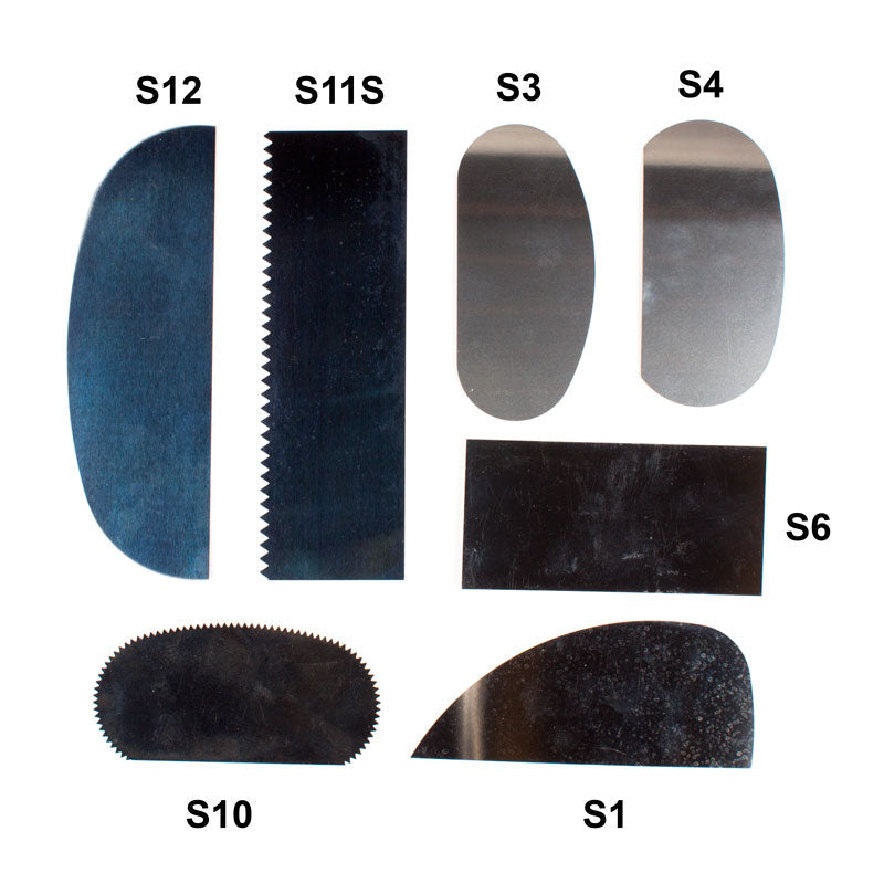 STLCC Forest Park Kemper – S4 Steel Scraper – Krueger Pottery Supply
