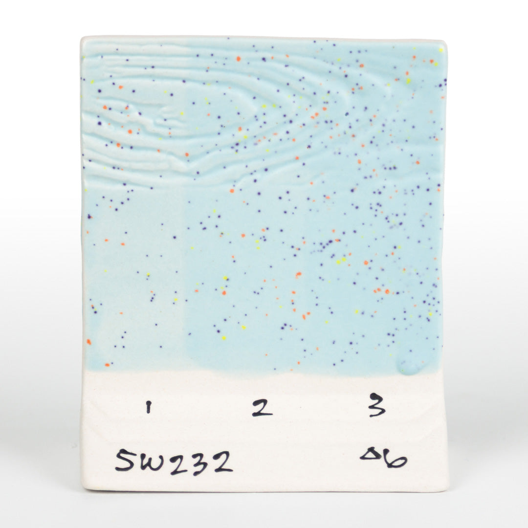Mayco - Cone 5/6 - SW232 Baby Blue Speck