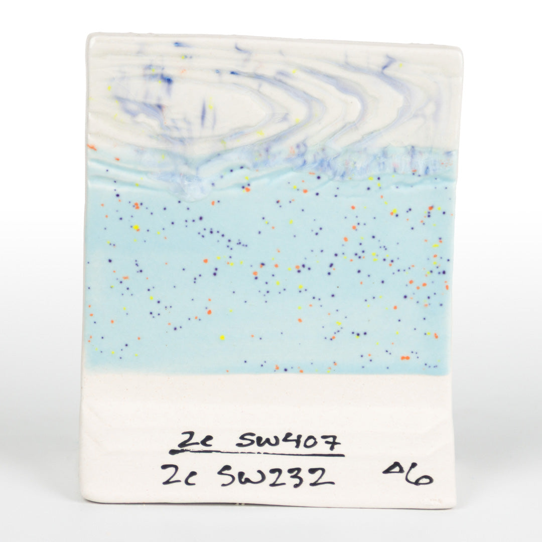 Mayco - Cone 5/6 - SW232 Baby Blue Speck
