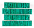 CCA - Rubber Stamps,Letters 1 1/8" Tall