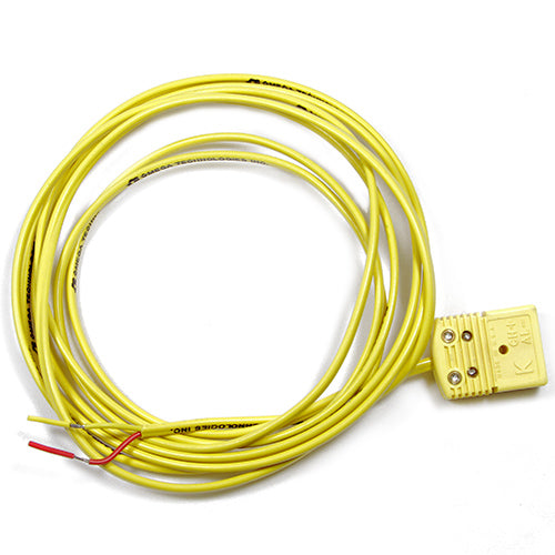 Skutt Type K Thermocouple Extension Wire (Vinyl) – 8' with Jack for KM-1 Wall Mount