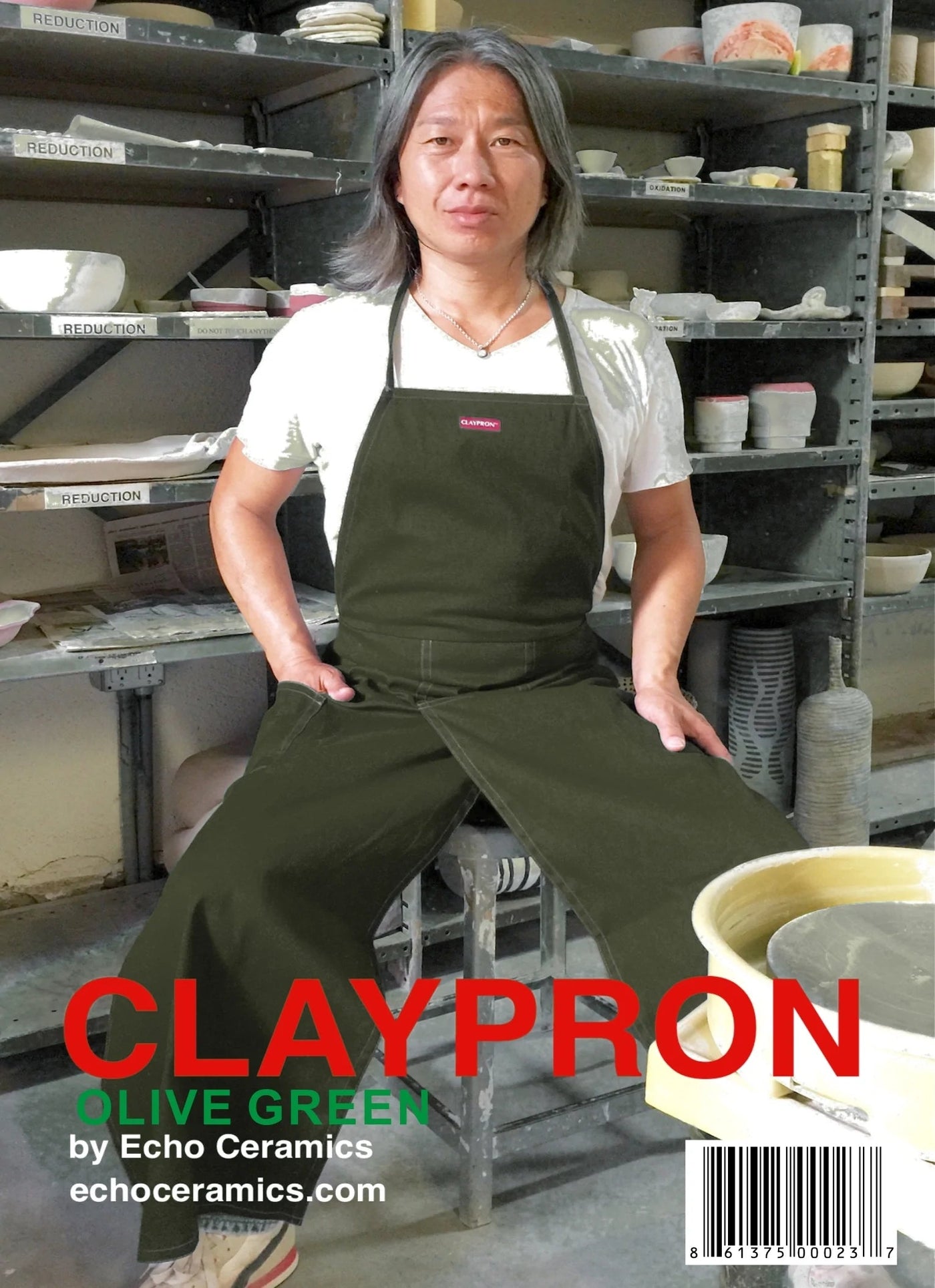Claypron - Clay Apron by Echo Ceramics – Krueger Pottery Supply