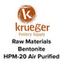Bentonites – HPM-20 – Air Purified