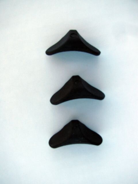 Giffin Grip - Molded Hands for grooved rods, Set of 3