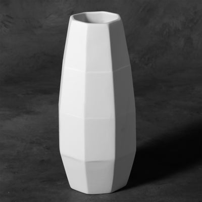Mayco Earthenware Bisque - MB1466 Faceted Vase