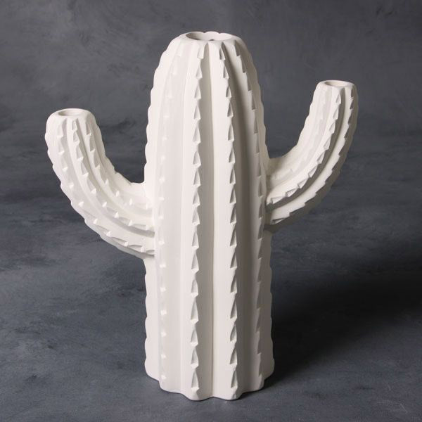 Mayco Earthenware Bisque - MB1503 Saguaro Cactus Vase