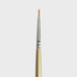 Mayco - Overglaze Brush - #0 Liner (Gold Handle)