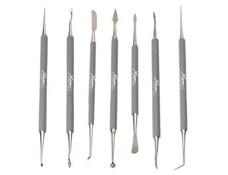 Xiem, Stainless Sgrafitto & Detailing Tools with Double Ends (7 Set)