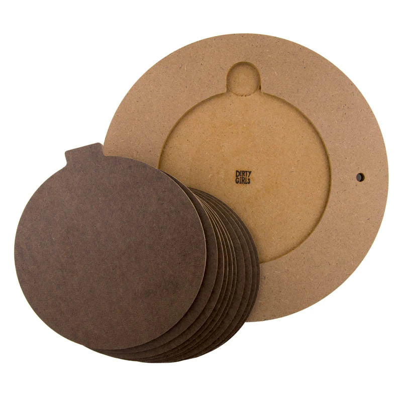 Bat Insert System-Master & 10 Round Inserts 7.5"