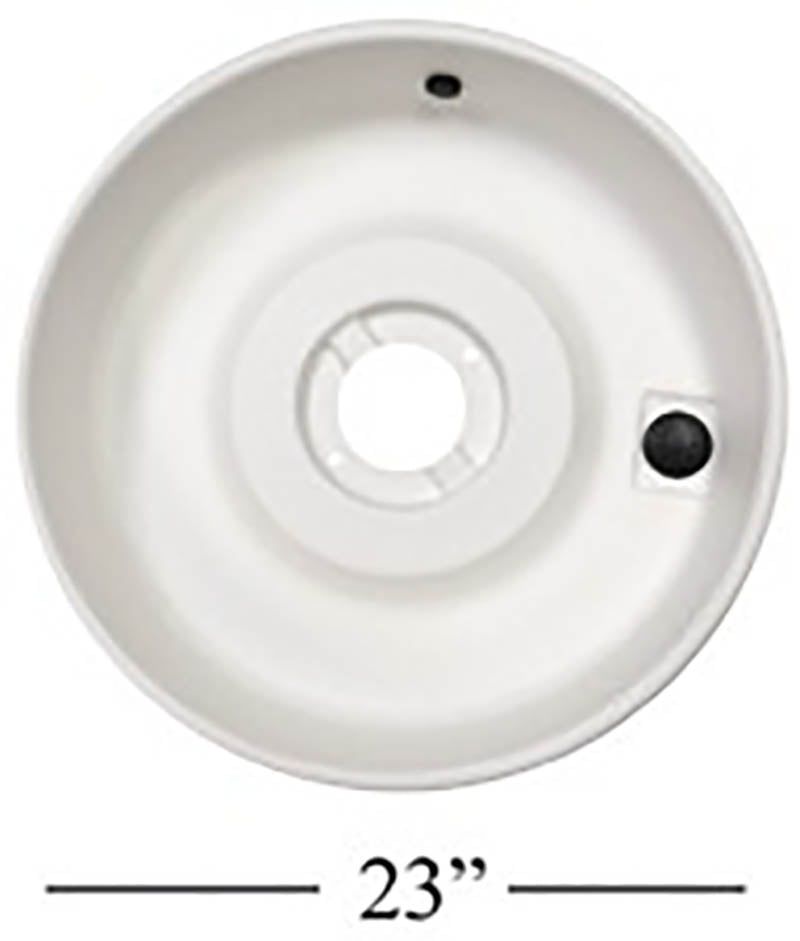 Shimpo RK-2 Parts – 1 PC Splash Pan (LARGE)