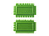 Xiem, Texture Comb Set, Flex Firm A Set