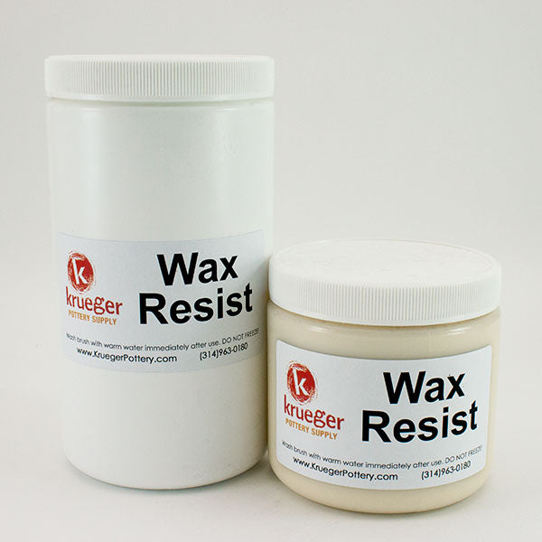 Water Based Wax Resist – Krueger Pottery Supply