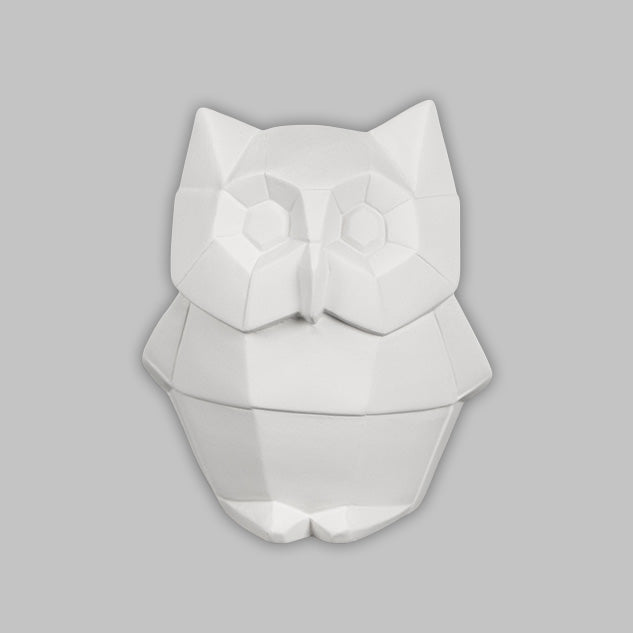 Mayco Earthenware Bisque - MB1563 Owl Facet-ini