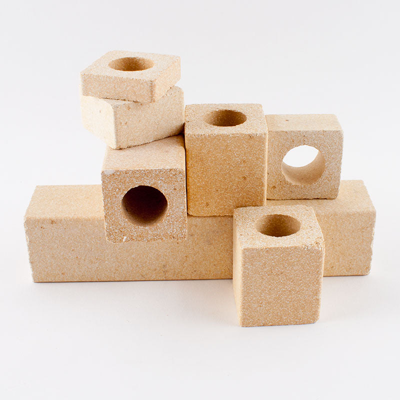 Kiln Posts - 1" Tall X 1" Wide, Pack Of 4 For Firing Ceramics & Glass