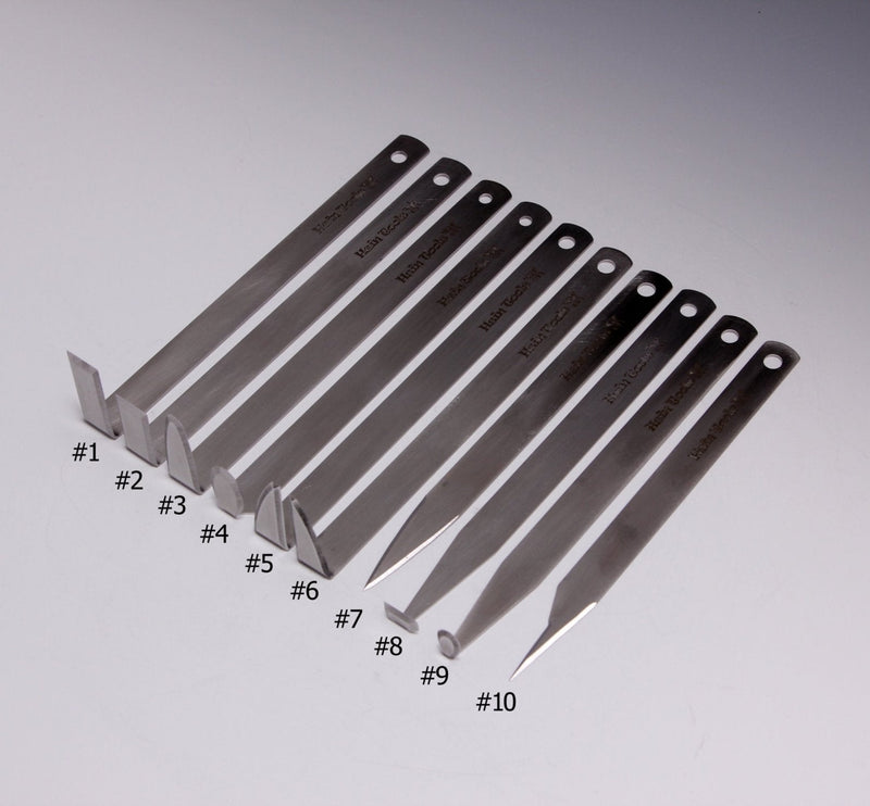 Hsin Stainless Steel Pottery Trimming / Chattering Tools