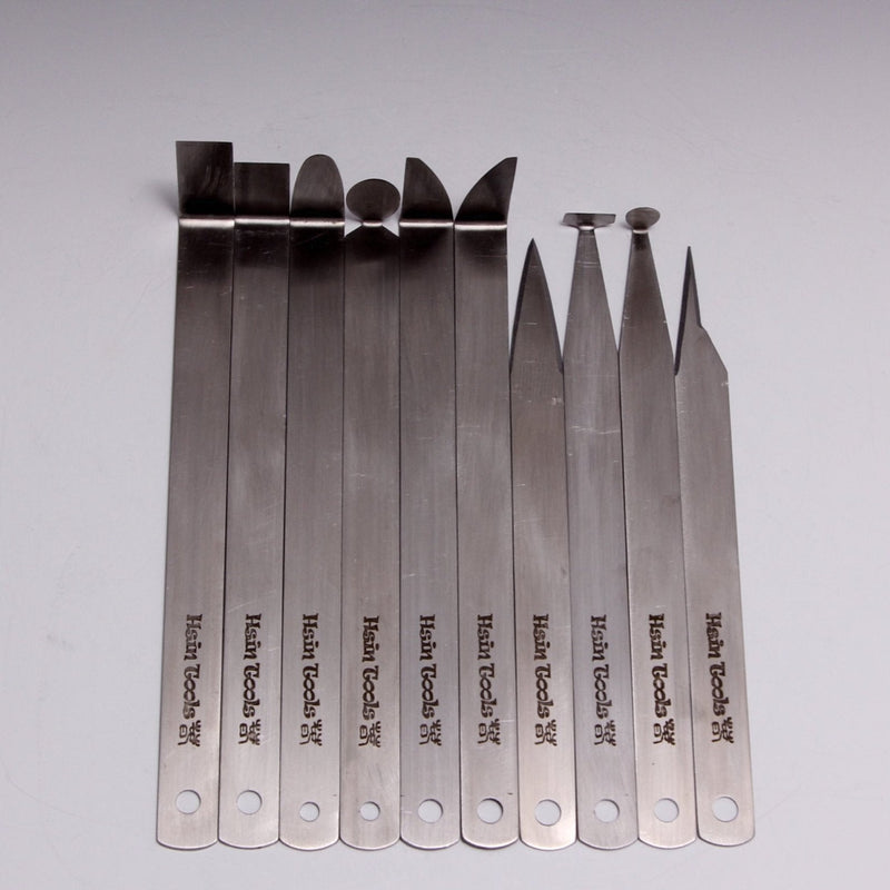 Hsin Stainless Steel Pottery Trimming / Chattering Tools