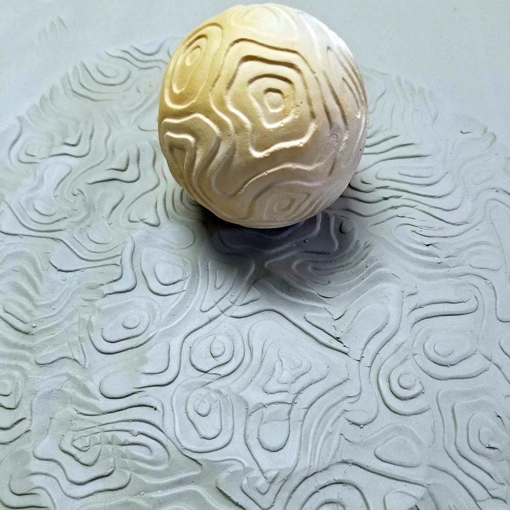 Clay Planet Texture Sphere – Topography
